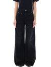 Lemony Wide Jeans Black - ISABEL MARANT - BALAAN 2