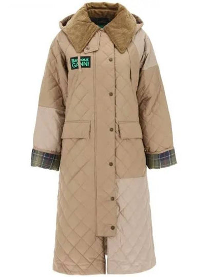 Burghley Quilted Padding Honey - BARBOUR - BALAAN 2