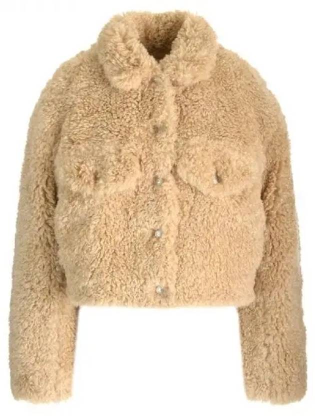 Fajia fake fur crop jacket - ISABEL MARANT ETOILE - BALAAN 1