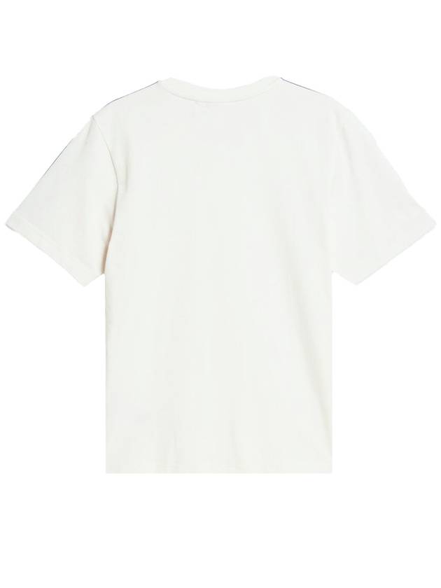 Cotton Short Sleeve T-Shirt White - ADIDAS - BALAAN 3