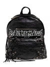 Le Cagole Leather Backpack Black - BALENCIAGA - BALAAN 2