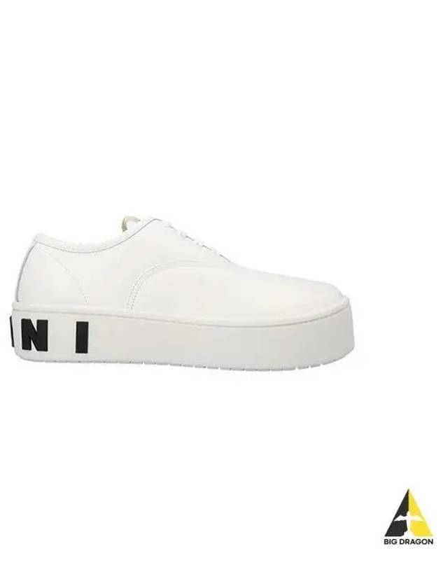 Maxi logo detail low top sneakers white MN230S30003 - MARNI - BALAAN 1