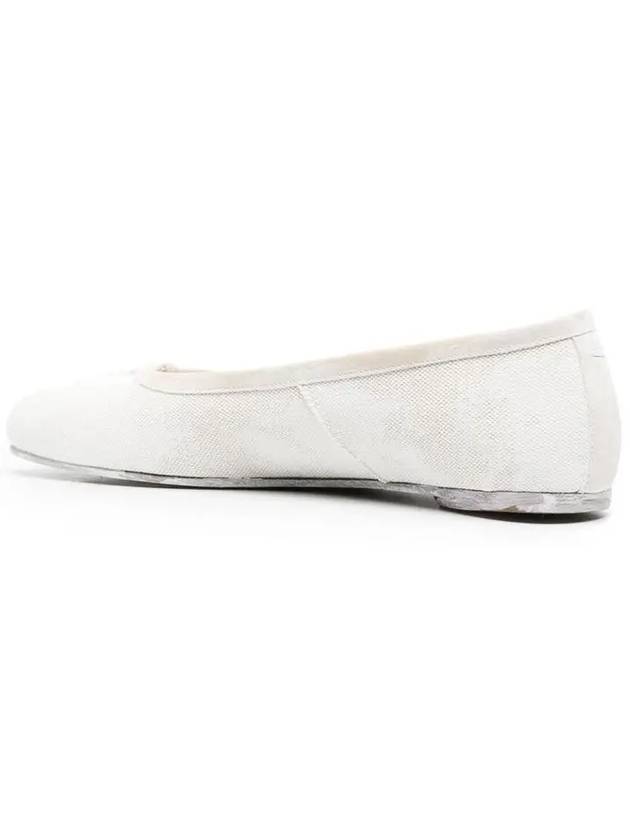 Tabi Flat Shoes White - MAISON MARGIELA - BALAAN 4