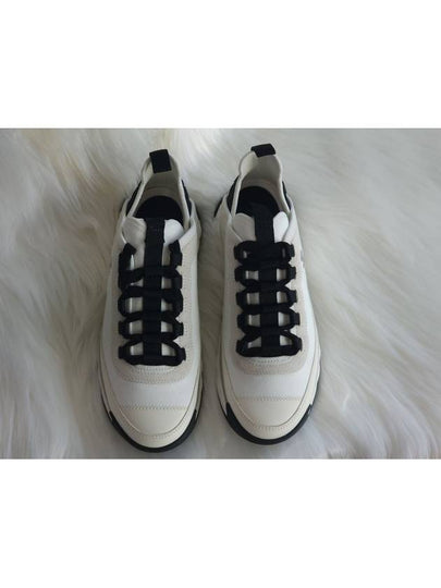 CC Logo Mixed Fibers Low Top Sneakers Ivory - CHANEL - BALAAN 2