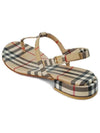 Vintage Check Lambskin Sandals Archive Beige - BURBERRY - BALAAN 3