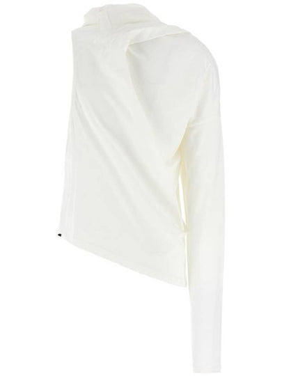 Courrèges 'Asymetrique Off The Shoulder' T-Shirt - COURREGES - BALAAN 2