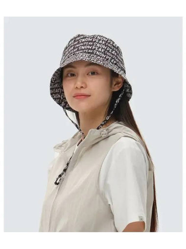 Monoz Bucket Hat Black S24SUFHA78 - SNOW PEAK - BALAAN 1