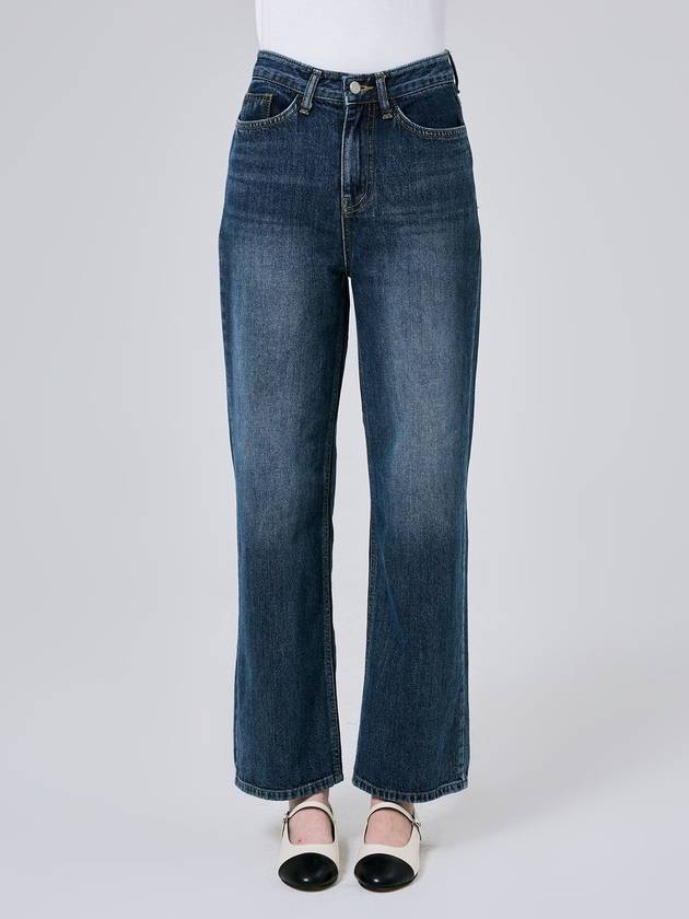 Women s Straight Fit Washed Denim Pants JE7RDPA02F - JBYRARA - BALAAN 1