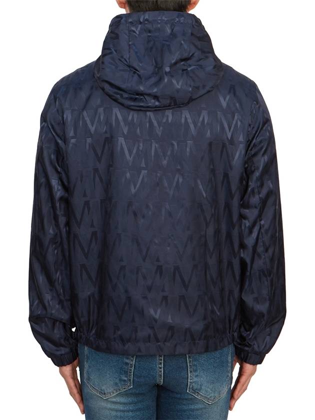 Lepontin Men s Hooded Double sided Windbreaker 1A00148 597MJ F77 - MONCLER - BALAAN 5