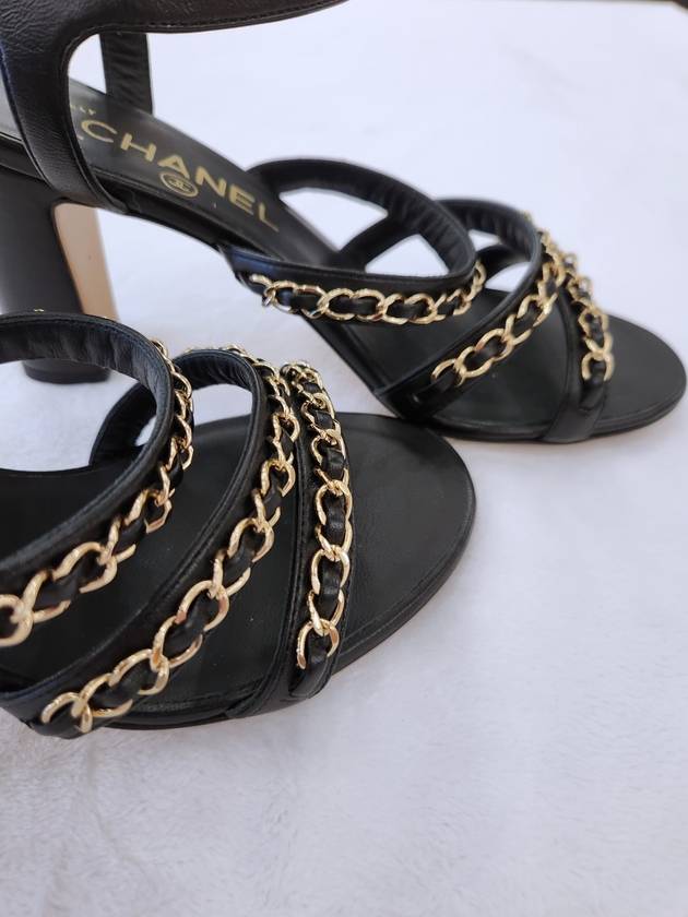 CC Chain Strap Sandals G32883 Condition A - CHANEL - BALAAN 8