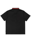 MALBON BUDWEISER Performance Short Sleeve Polo T Shirt BLACK - MALBON GOLF - BALAAN 2