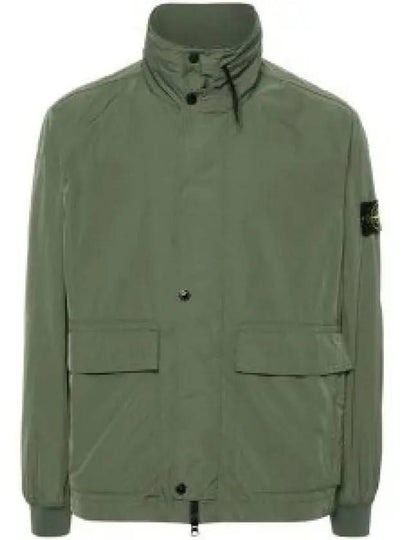 Compass Badge Jacket Dark Green - STONE ISLAND - BALAAN 2