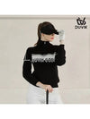 Women s high neck color combination zip up knit sweater DD3WSW251BR - DUVIK - BALAAN 5