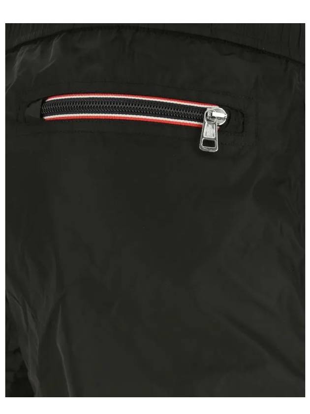 Logo Patch Swim Shorts Black - MONCLER - BALAAN 6