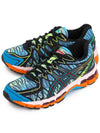 Gel Kayano 20 Low Top Sneakers Black Digital Aqua - ASICS - BALAAN 2