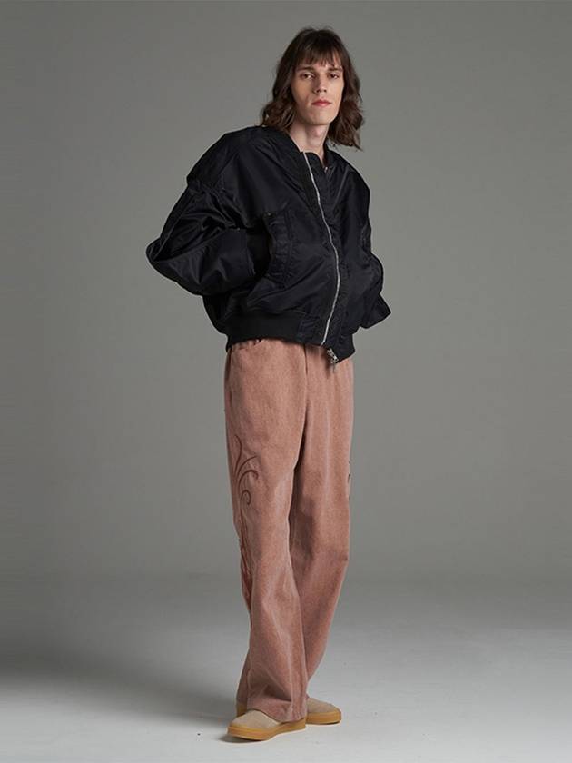 Chain Art Wide Pants Pink - SALONDEKII SDLABEL - BALAAN 7