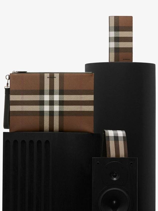 Vintage Check Logo Continental Long Wallet Brown - BURBERRY - BALAAN 7