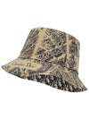 Teddy-D Plan De Paris Reversible Bucket Hat Beige - DIOR - BALAAN 2