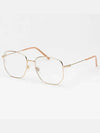 Eyewear Logo Metal Eyeglasses Gold - GUCCI - BALAAN 7