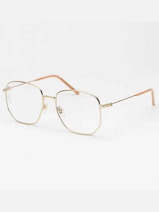 Eyewear Logo Metal Eyeglasses Gold - GUCCI - BALAAN 2