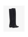 SELIZE Suede Thigh High Boots 24ACD0013FA B3A19S 02FK - ISABEL MARANT - BALAAN 3