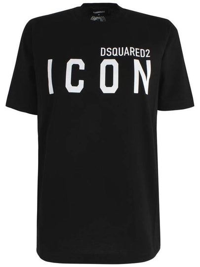 Women Icon Logo Short Sleeve T-Shirt White - DSQUARED2 - BALAAN 2