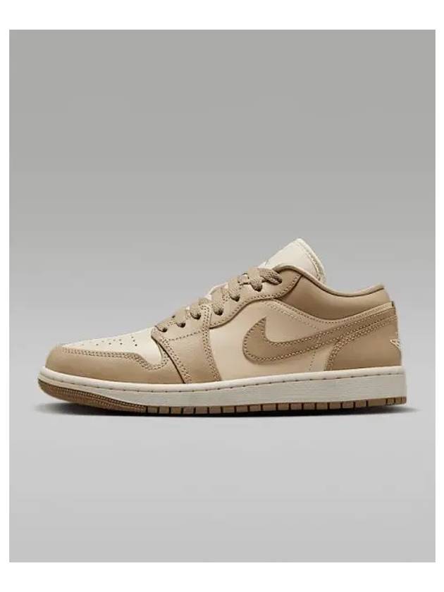 Air Jordan 1 Low Top Sneakers Rattan Desert - NIKE - BALAAN 2