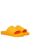 Intrecciato Rubber Slippers Orange - BOTTEGA VENETA - BALAAN 3