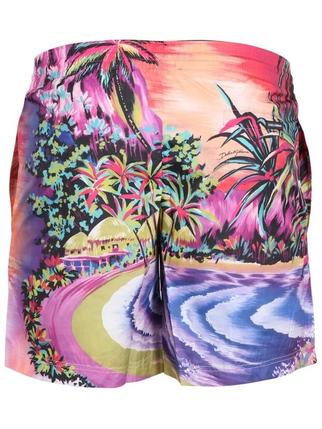 Swim Pants M4A13T FHMRBHH4HF MULTICOLOUR - DOLCE&GABBANA - BALAAN 3