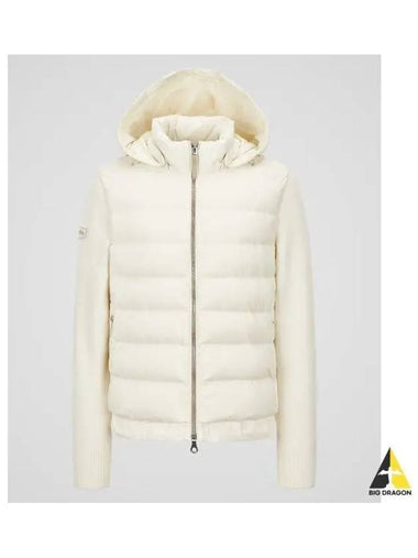 Ceprano W Light Cream Women s Down Jacket - DUVETICA - BALAAN 1