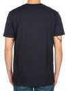 VPC Logo Short Sleeve T Shirt Navy COBQX H26943 - A.P.C. - BALAAN 5