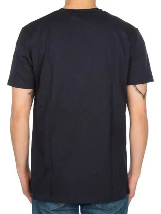 VPC Logo Short Sleeve T Shirt Navy COBQX H26943 - A.P.C. - BALAAN 5