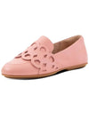 Lena Int Wine Loop Loafers Rose Pink Leather Women - FITFLOP - BALAAN 1