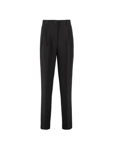 straight pants black - TORY BURCH - BALAAN 1