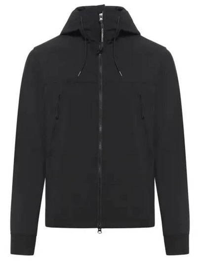 Shell R Goggle Hooded Jacket Black - CP COMPANY - BALAAN 2