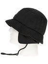 Nylon Metal Econyl Regenerated Nylon Bucket Hat Black - STONE ISLAND - BALAAN 5