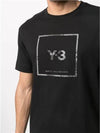 Y3 reflective logo short sleeve tshirt - YOHJI YAMAMOTO - BALAAN 2