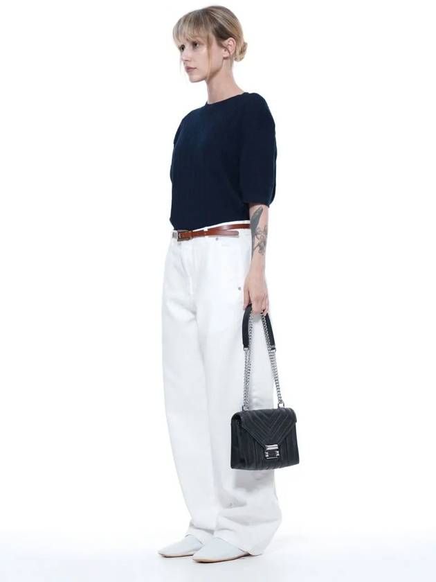 Women s CFDP WH Curved Fit Denim Pants White - CHANCE'S NOI - BALAAN 6