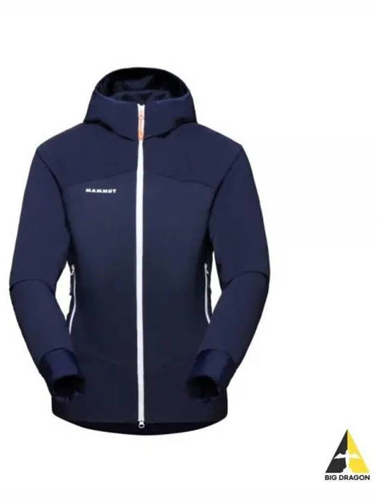 Women's Taiss IN Hybrid Hooded Jacket Navy - MAMMUT - BALAAN 2