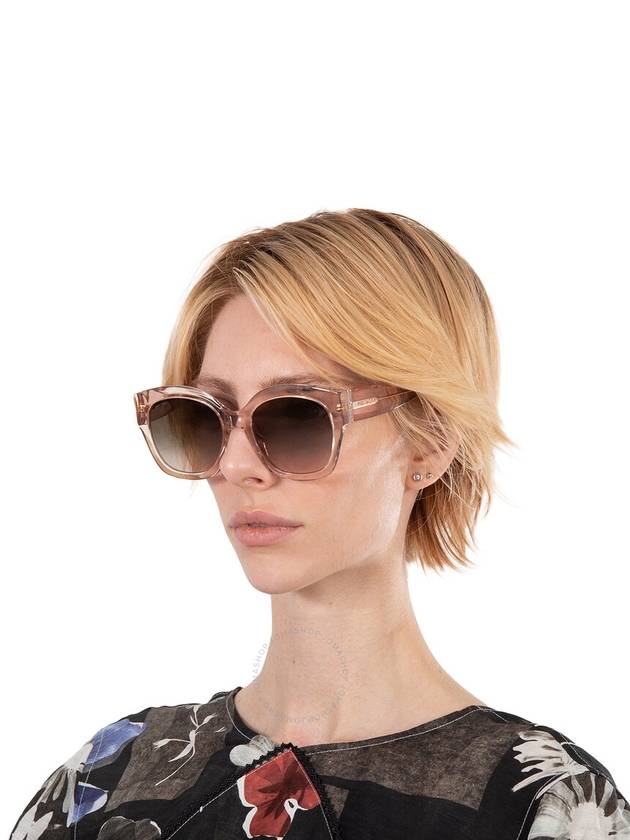 Jimmy Choo Brown Gradient Cat Eye Ladies Sunglasses LEELA/S 0FWM/HA 55 - JIMMY CHOO - BALAAN 2