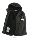 David Light TC Mircropile Hooded Jacket Dark Green - STONE ISLAND - BALAAN 5