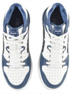 B57 High Top Sneakers Navy White - DIOR - BALAAN 2