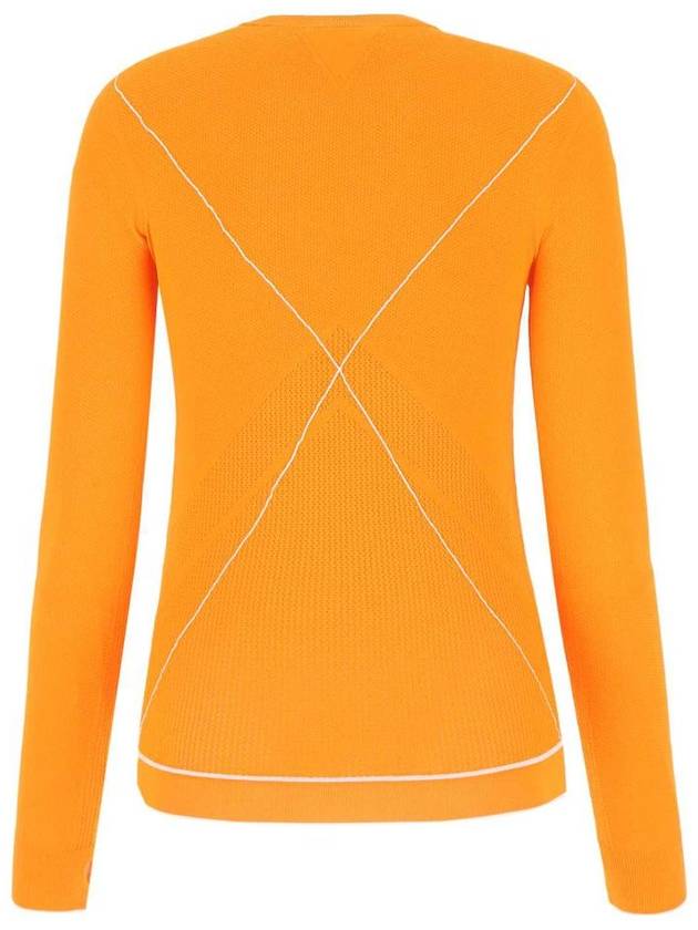 diagonal point knit top orange - BOTTEGA VENETA - BALAAN 3