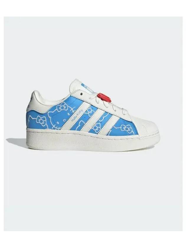 Hello Kitty Superstar XLG Low-Top Sneakers Blue - ADIDAS - BALAAN 2