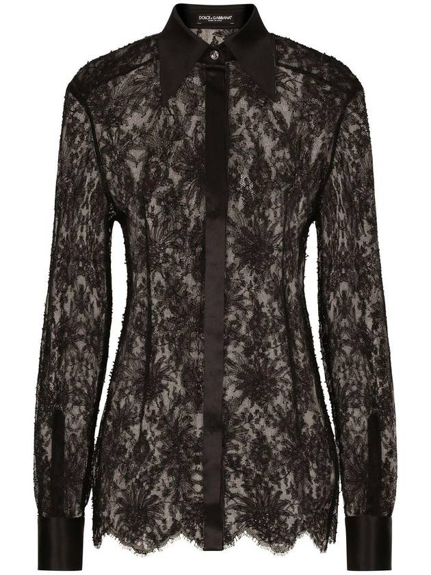 23 fw Lace Shirt F5R42TMLMAEN0000 B0710937068 - DOLCE&GABBANA - BALAAN 1