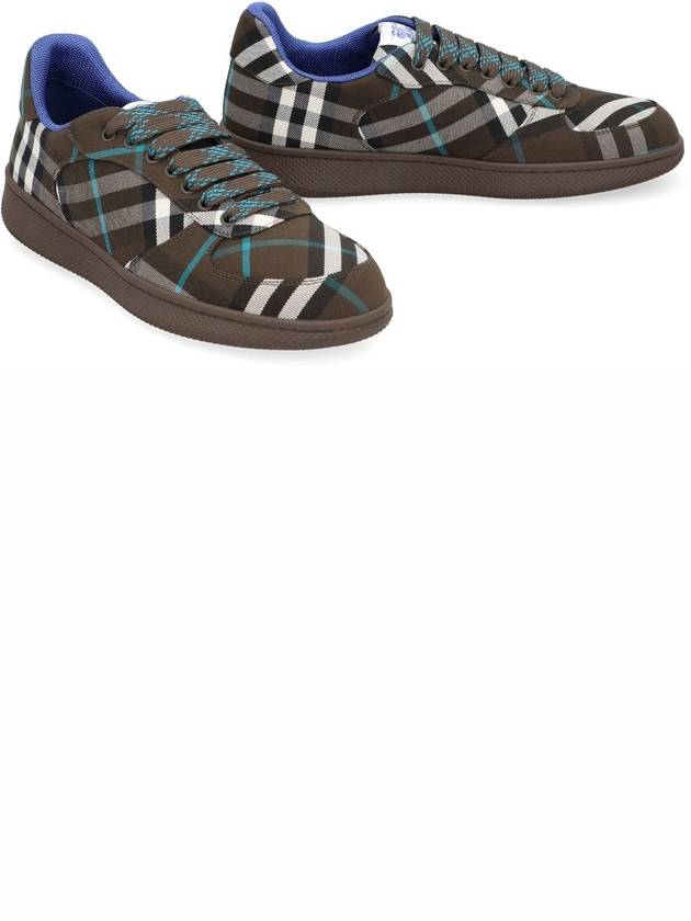 Check Terrace Low Top Sneakers Snug - BURBERRY - BALAAN 4