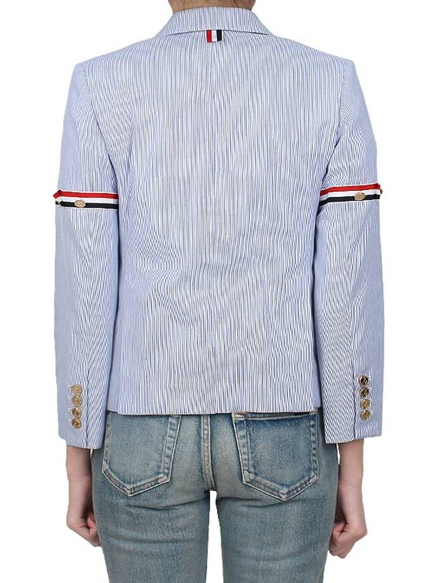 Pincode High Armhole Sports Jacket Navy - THOM BROWNE - BALAAN 6