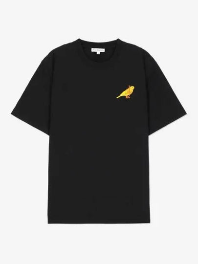 Canary Embroidered Short Sleeve T-Shirt Black - JW ANDERSON - BALAAN 2