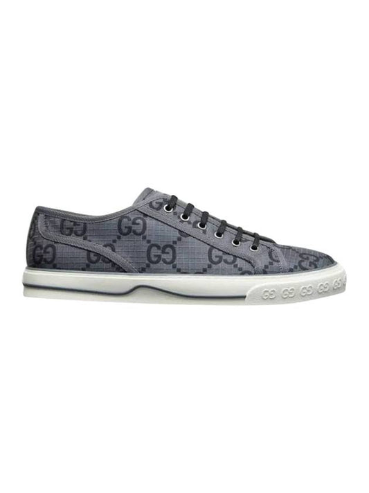 Men's Tennis 1977 Sneakers Dark Grey - GUCCI - BALAAN 1