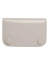 Compact Business Card Card Wallet Warm Gray - LE MASQUE - BALAAN 3